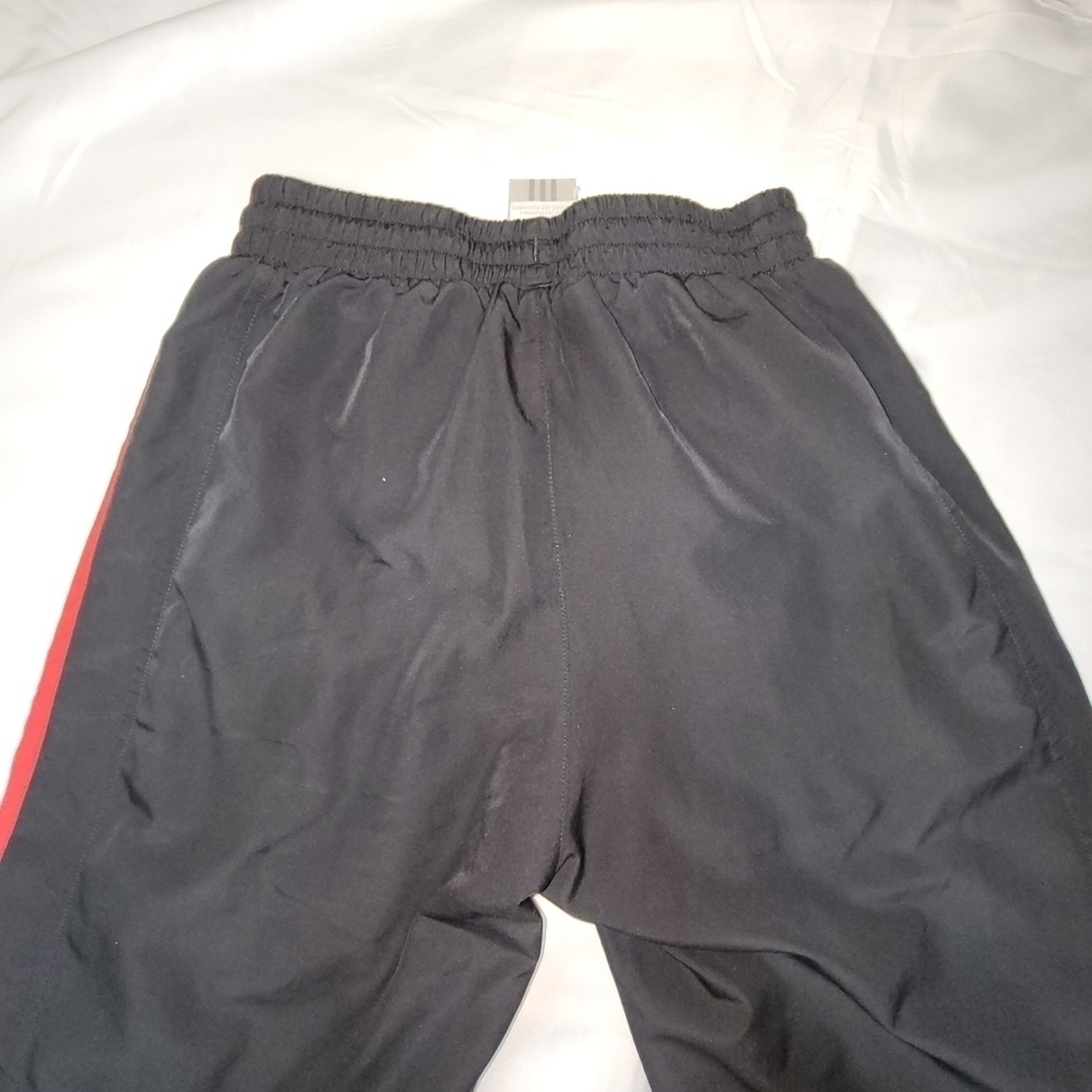 Adidas Youth Red and Black Track Pants Size Small - Picture 4 of 13